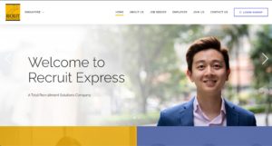 Recruit Express Homepage