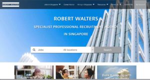 Robert Walters Singapore Homepage