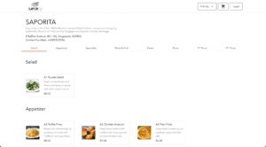 Saporita Homepage