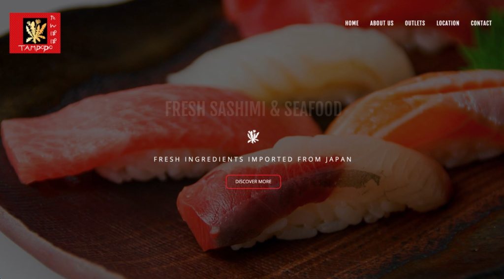 Tampopo Homepage