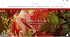 The Floral Atelier Homepage