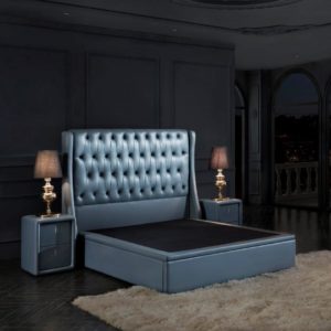 Amour Premium PU Leather Storage Bed