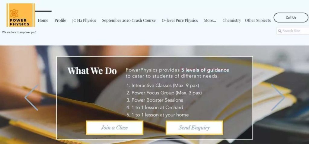 Power Physics' Homepage