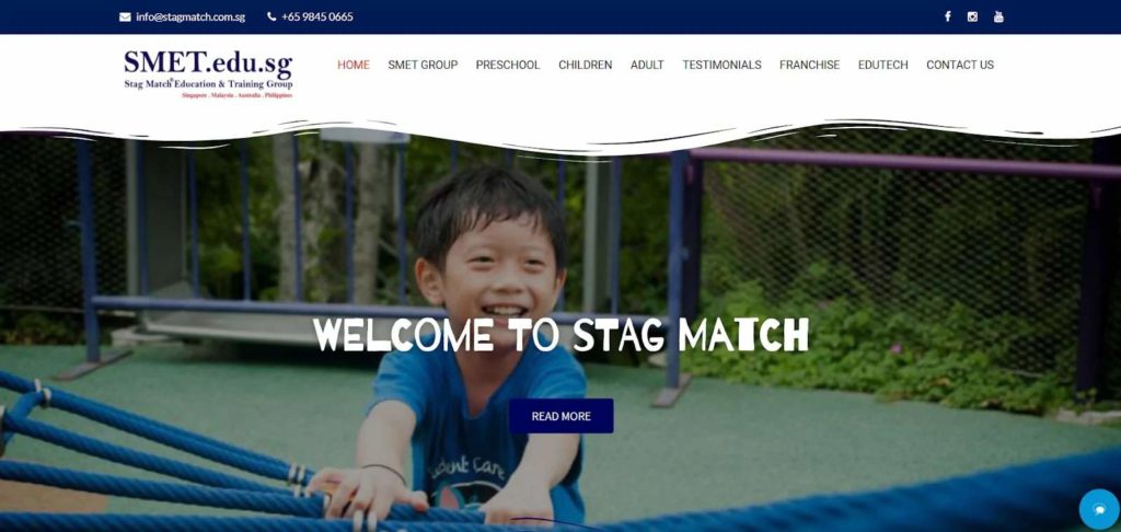 Stag Match Tuition Centre's Homepage