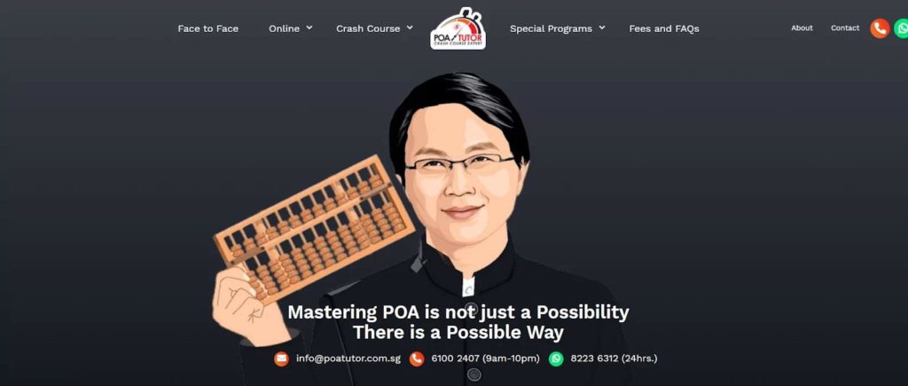 POA Tutor's Homepage