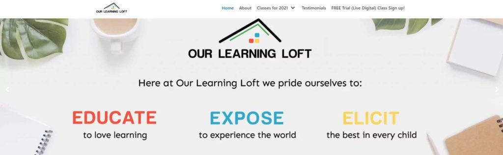 Our Learning Loft's Homepage