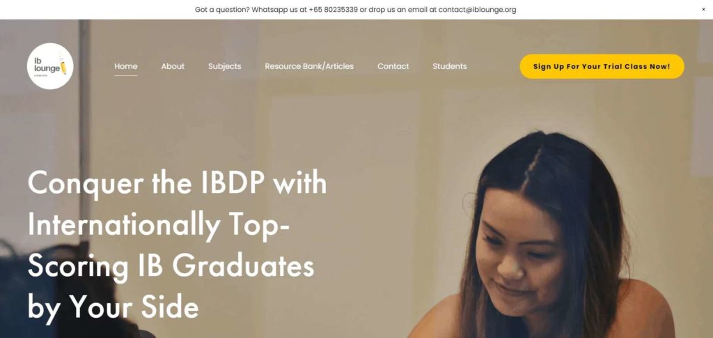 IB Lounge's Homepage