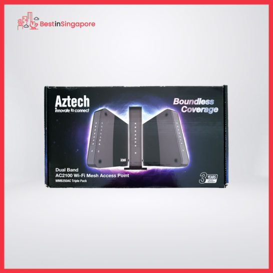 Aztech Dual Band AC2100 Wi-Fi Mesh Access Point WMB250AC Triple Pack