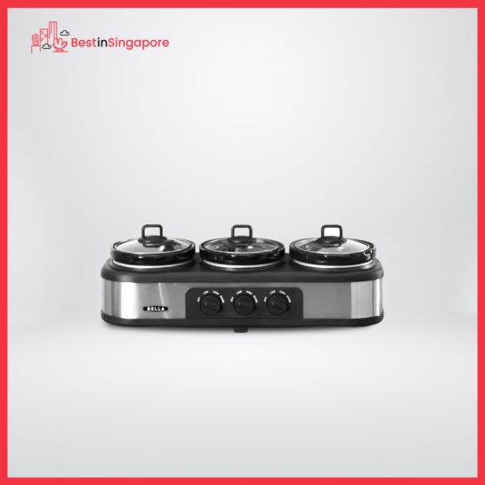 Bella Triple Slow Cooker and Buffet Server