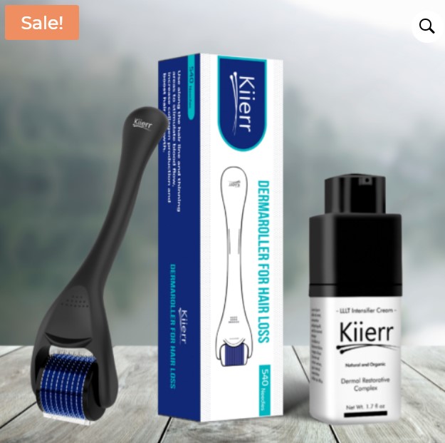 Kiierr Dermaroller MAX Hair Growth Bundle