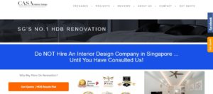 Casa Interior Design Homepage