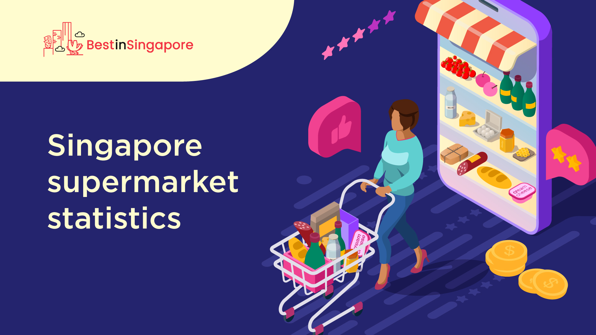 Singapore Supermarket Statistics Banner