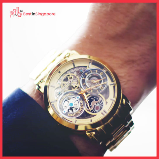 Stuhrling Luciano 371B Automatic Skeleton