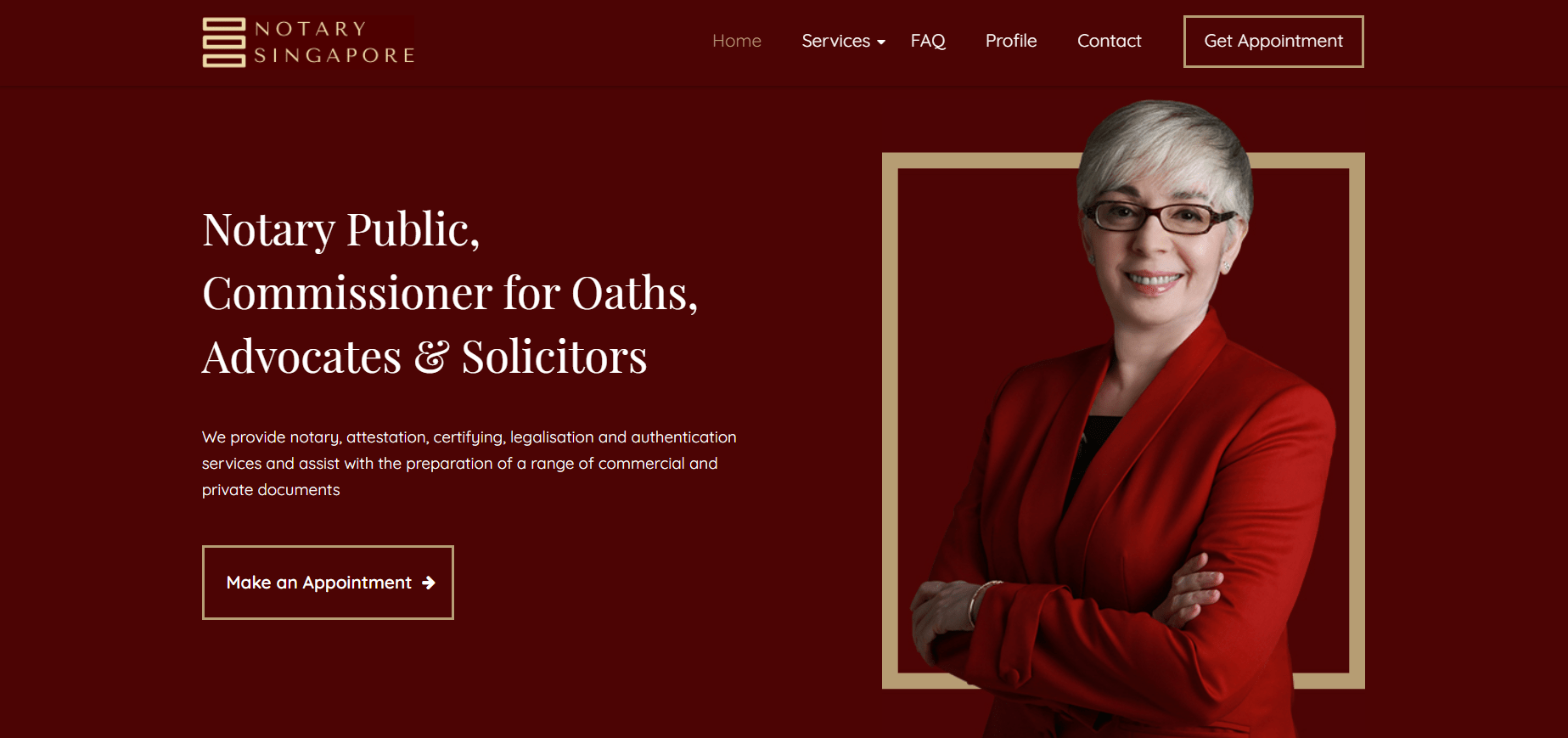 Notary Singapore Homepage