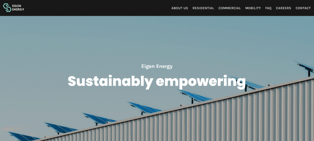 Eigen Energy's Homepage