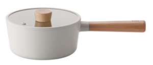Neoflam's Fika 1.7QT Saucepan, Glass Lid