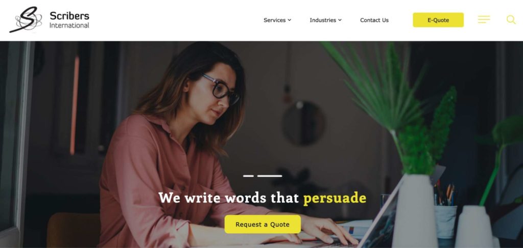Scribers International's Homepage