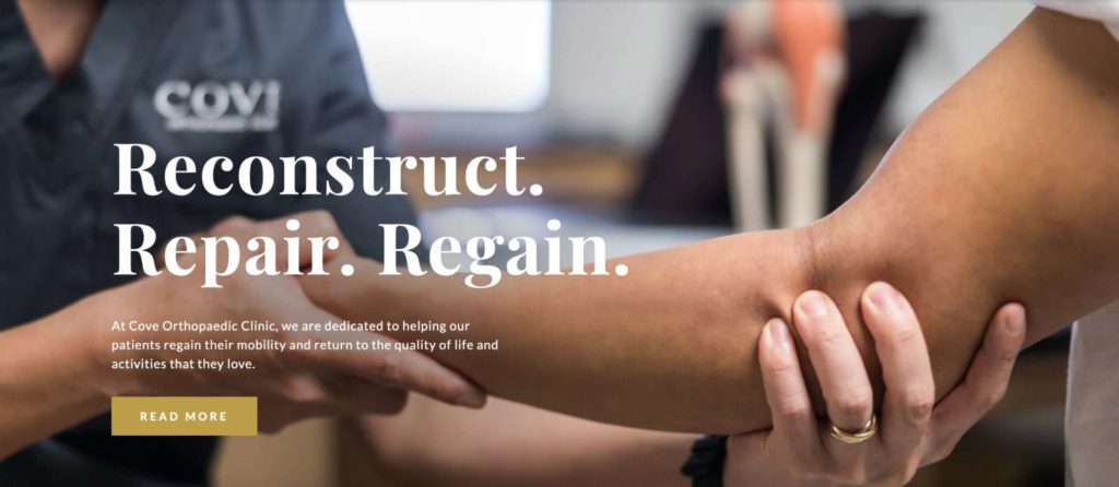 Cove Orthopaedic Clinic's Homepage