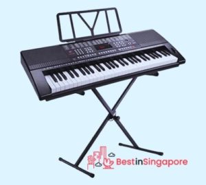 61 Key High Quality LCD Display Music Keyboard Piano_Electric PIanos_bestinsingapore