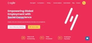 Agile HRO Homepage