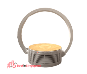 Decorus Bluetooth Speaker Wireless Charger with Desk Lamp Bedside Night Light | Best in Singapore (1)