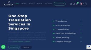 Eureka Translations Homepage