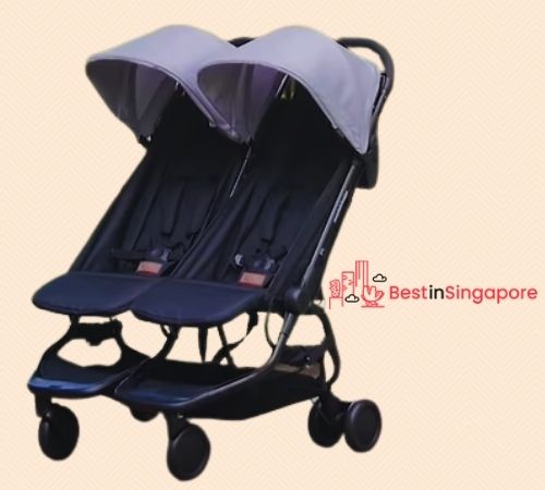 twin bassinet stroller