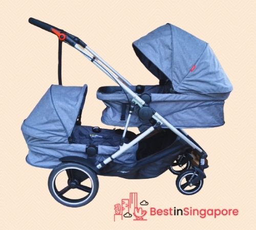 Phil & Teds Voyager Buggy with Doubles Kit_Double Strollers_bestinsingapore