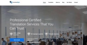 TranslatedRight Homepage