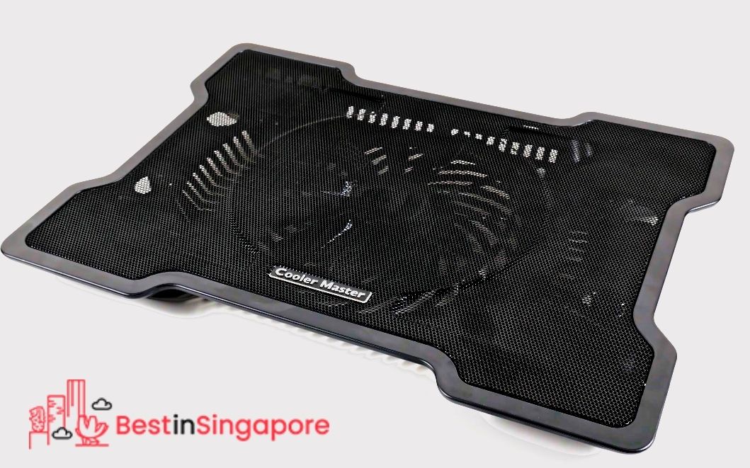 Cooler Master NotePal X-Slim Ultra-Slim Laptop Cooling Pad with 160mm Fan_Laptop cooling pad_best in singapore