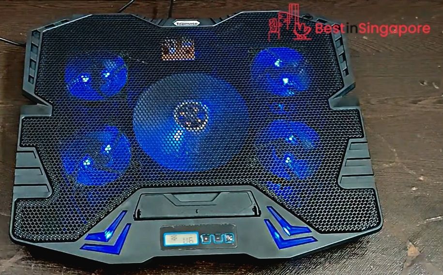 TopMate C5 12-15.6 inch Gaming Laptop Cooler Cooling Pad_Laptop cooling pad_best in singapore