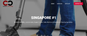 Carpet Cleaning Singapore' Homepage