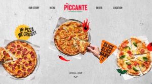 Piccante Pronto Homepage