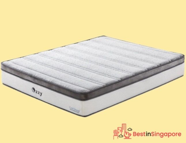 Ozzy Cool Boost Pocketed Spring Mattress_2022_best in singapore