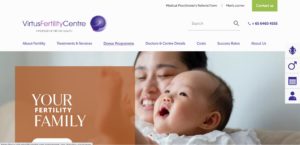 Virtus Fertility Centre Homepage