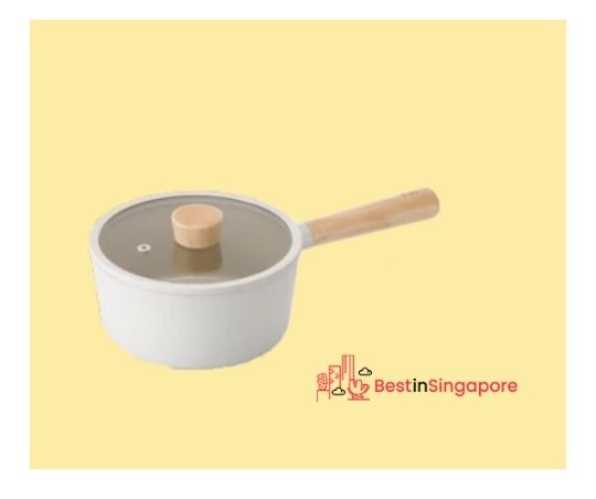 Fika 1.7QT Saucepan, Glass Lid_new saucepan Unboxing_best in singapore