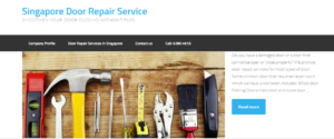 Singapore Door Repair' Homepage