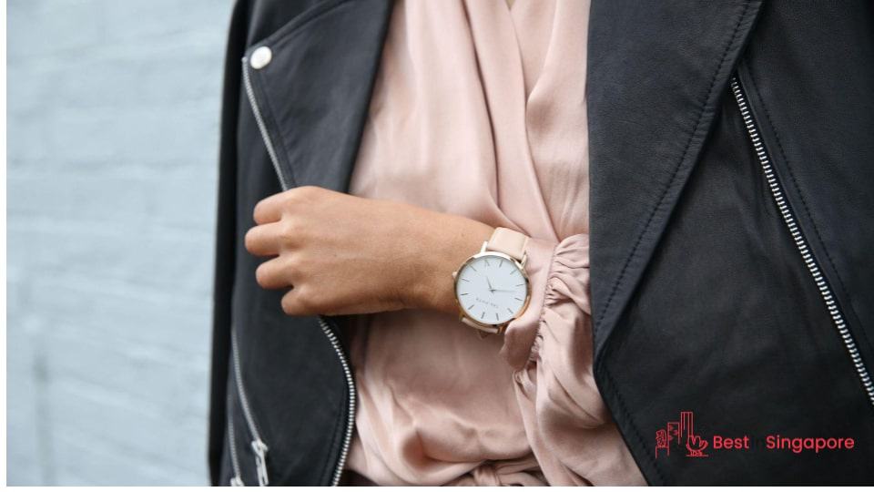Keep your watch away from perfumes, lotion, or petroleum-based products