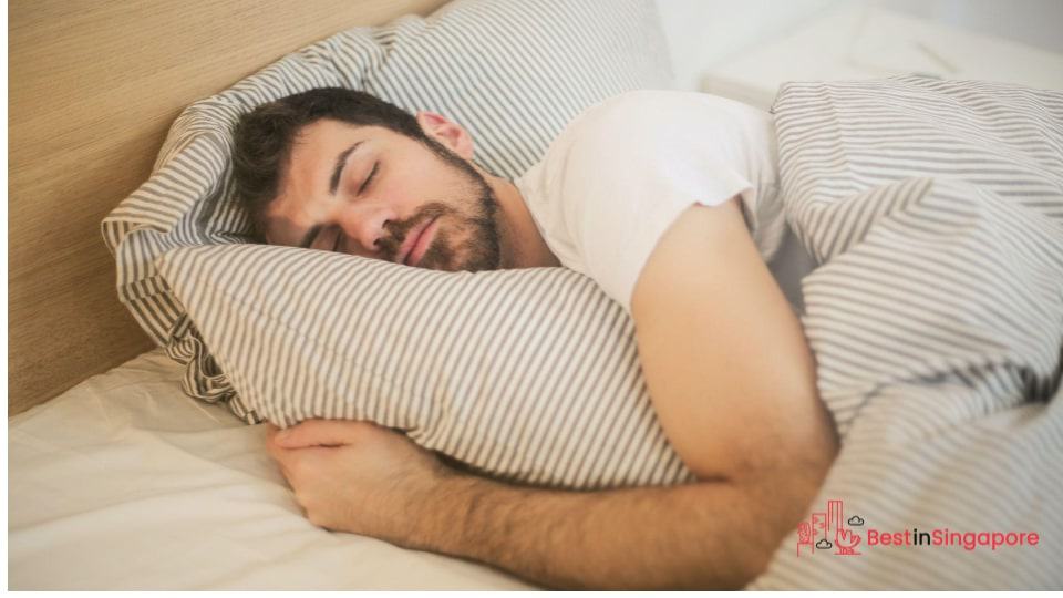 Use extra pillows to raise your head when you sleep