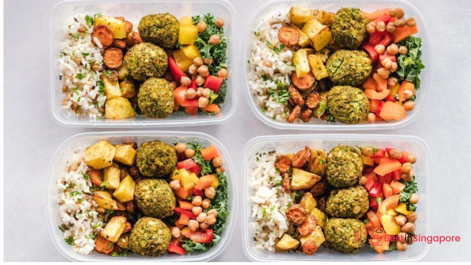 Cover food in airtight containers