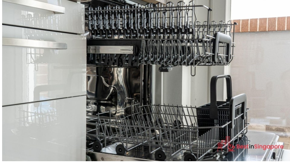Clean every part of the dishwasher
