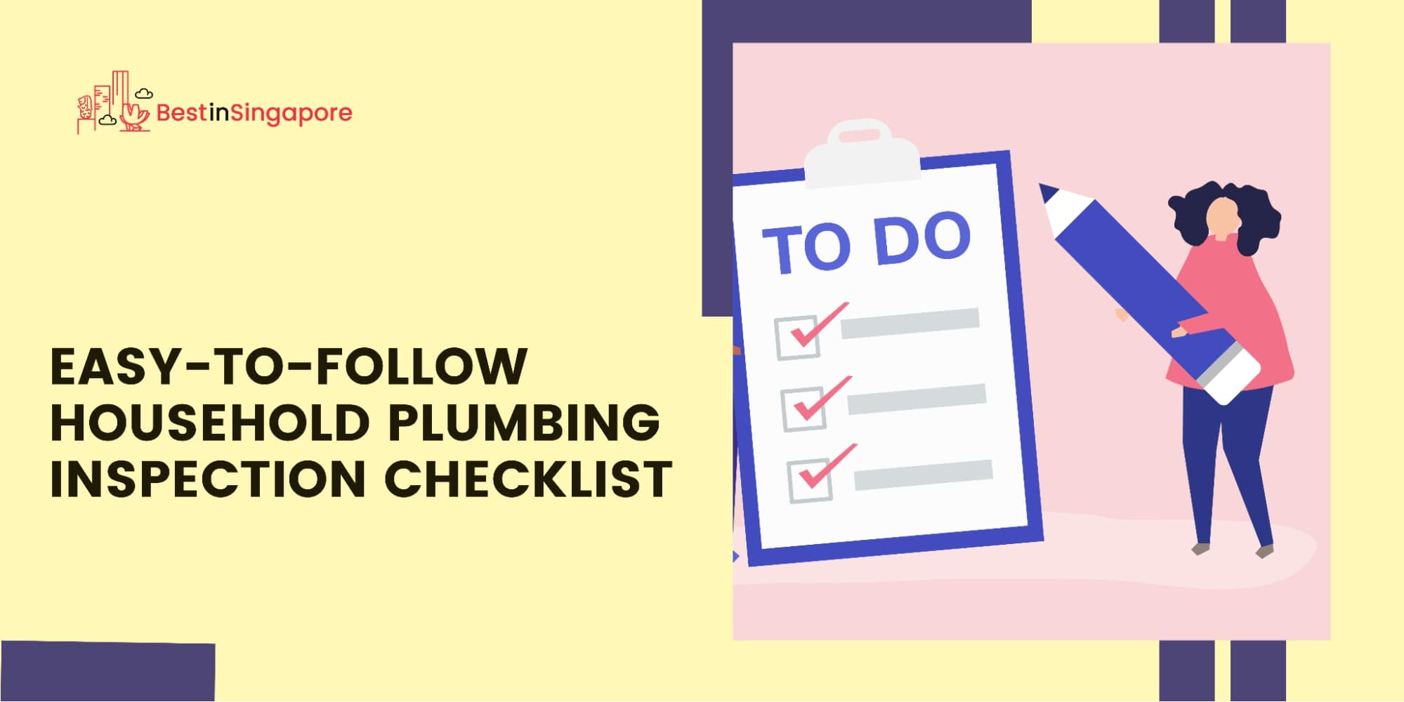 Household Plumbing Inspection Checklist You Can Follow