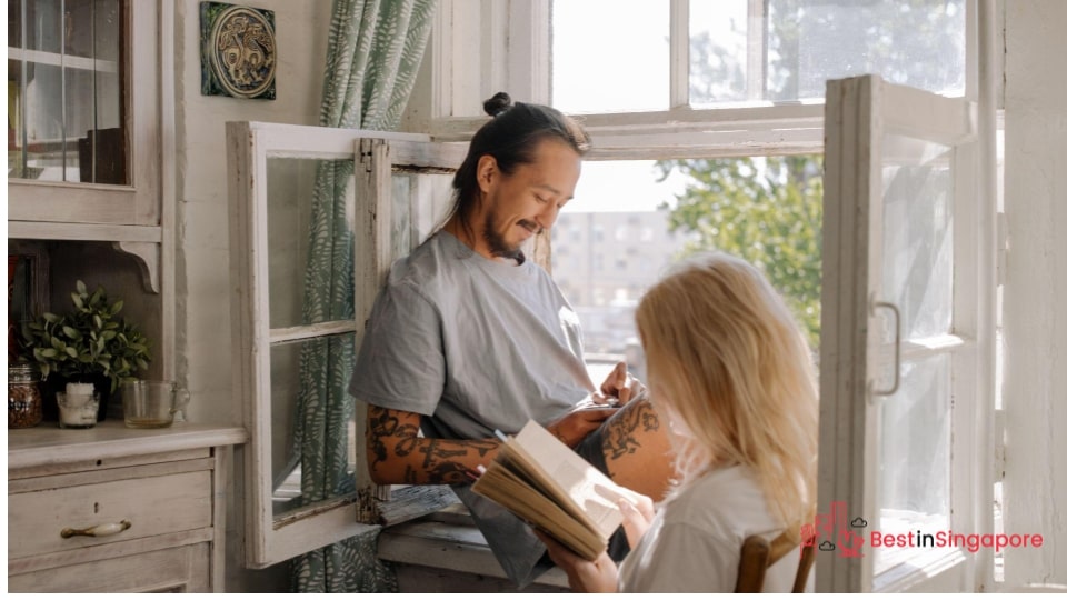 Open windows to let air and sunlight in