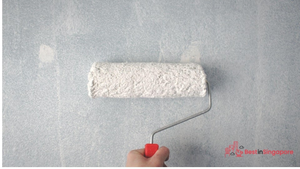 Prepare the door and add several coats of paint