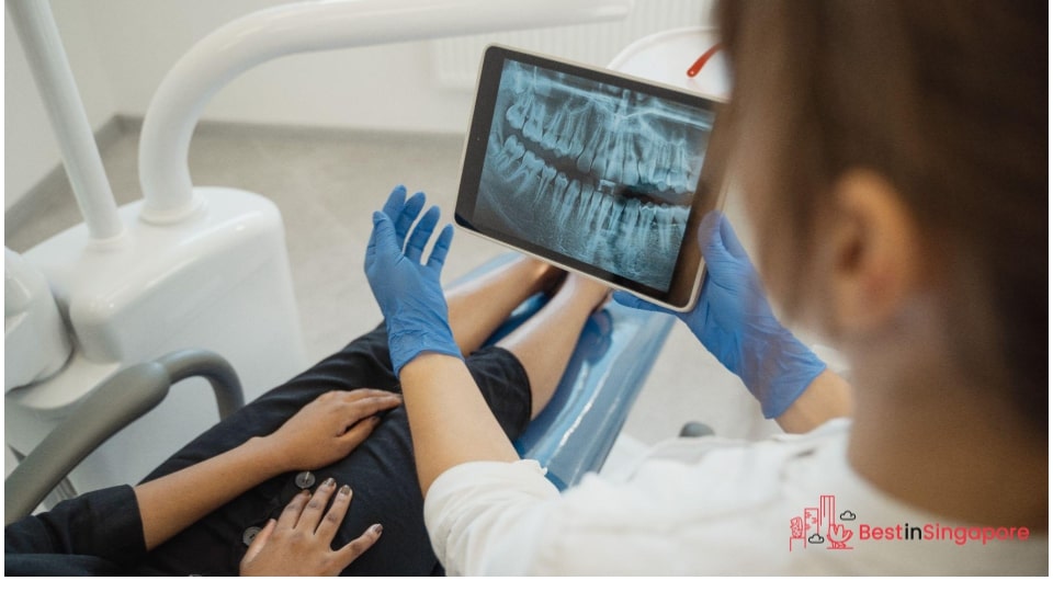 You have cavities or bad oral hygiene