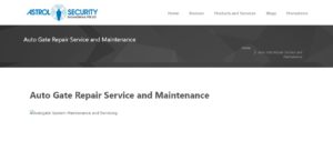 Astrol Security Engineering Pte Ltd.' Homepage