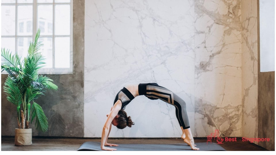 Bridge pose