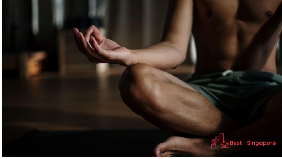 Lotus pose