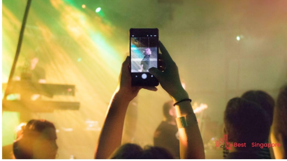 Don’t film the entire concert