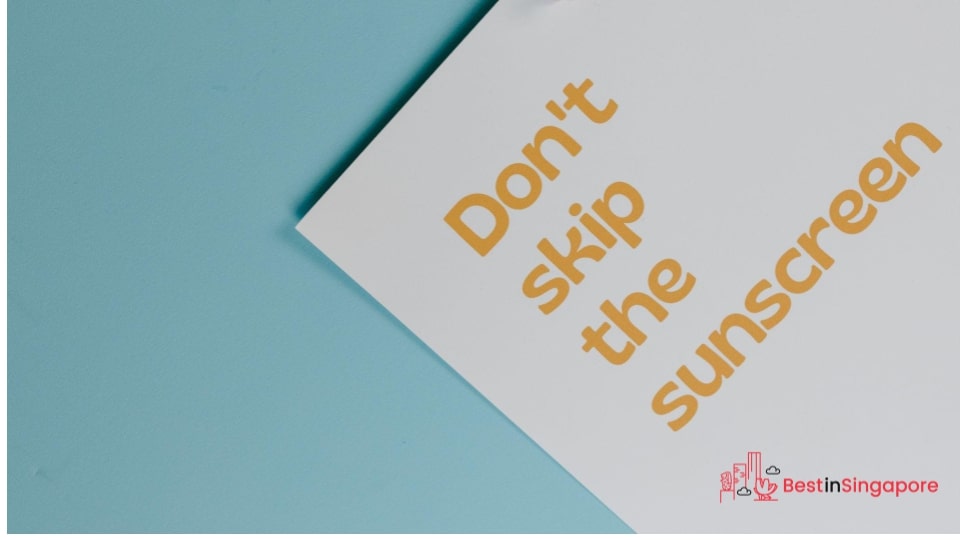 Don’t go out without sunblock